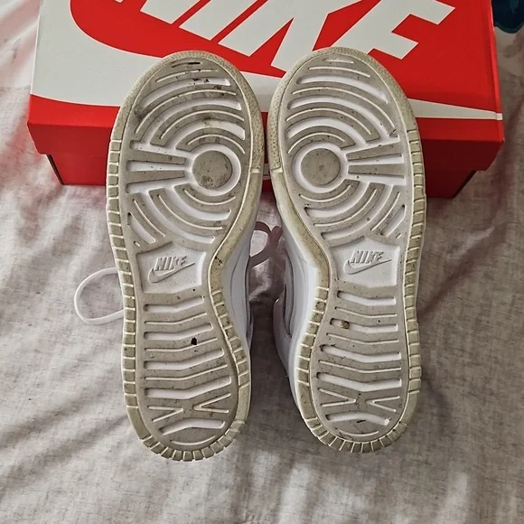 Women's Nike Dunk high up in Summit White - Picture 5 of 7